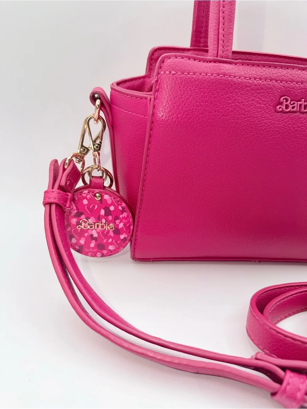 Barbie pink faux
